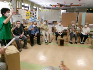 音楽レクで夏休み気分
